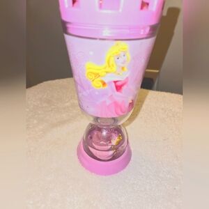 Vintage Disney screw on tumbling cup with straw